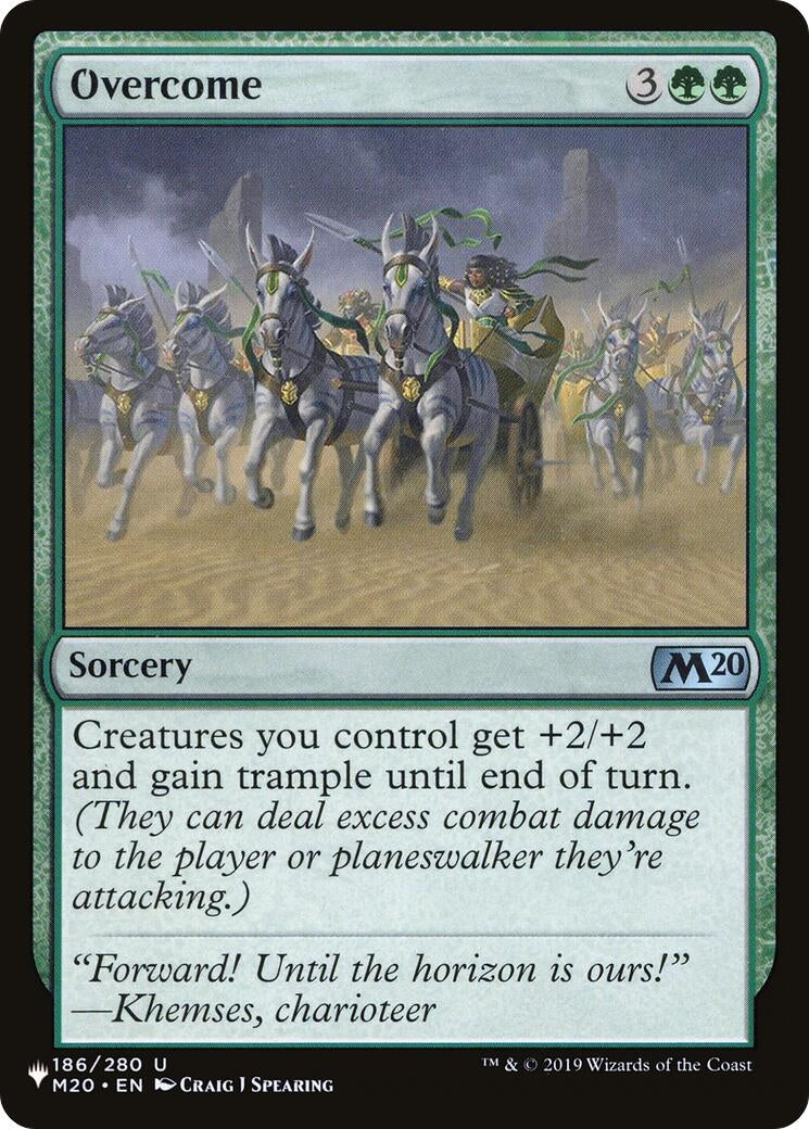 Image for Overcome (186) - Magic: The Gathering