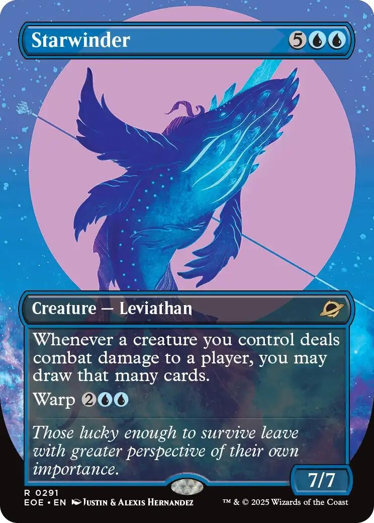 Image for Starwinder (0291) (Borderless) (291) (Edge of Eternities) - Magic: The Gathering