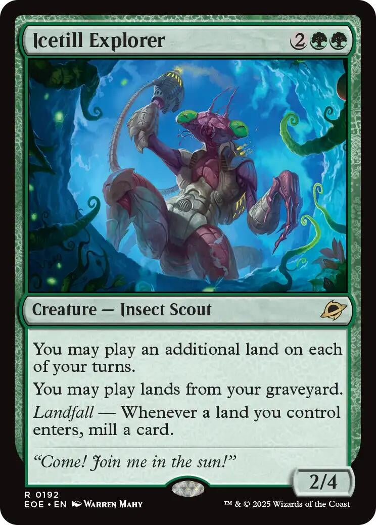 Image for Icetill Explorer (192) (Edge of Eternities) - Magic: The Gathering
