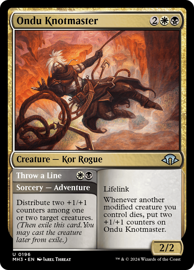 Ondu Knotmaster // Throw a Line [Modern Horizons 3] | Red Riot Games CA