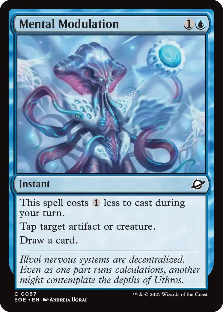 Image for Mental Modulation (67) (Edge of Eternities) - Magic: The Gathering