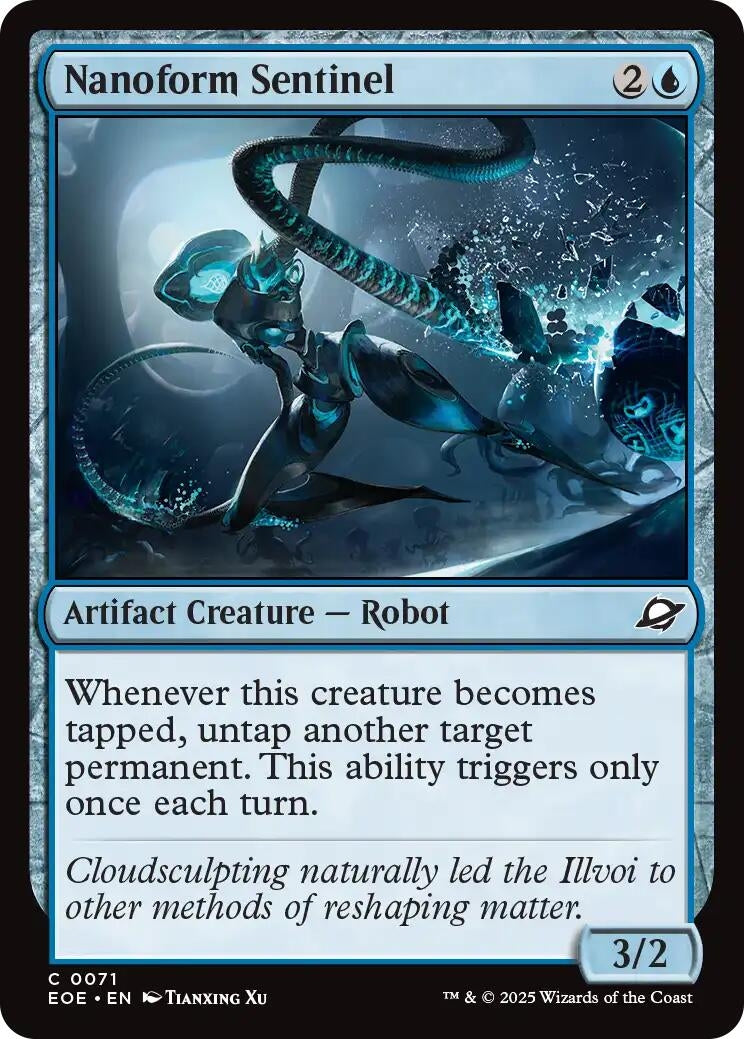 Image for Nanoform Sentinel (71) (Edge of Eternities) - Magic: The Gathering