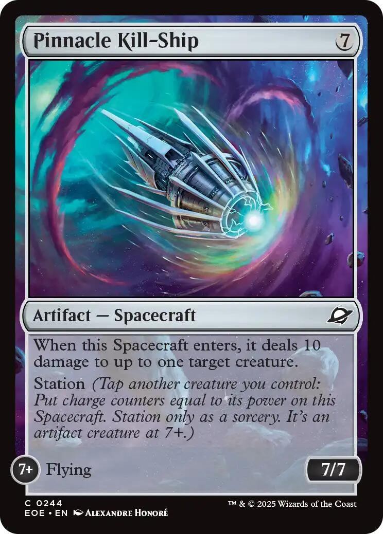 Image for Pinnacle Kill-Ship (244) (Edge of Eternities) - Magic: The Gathering