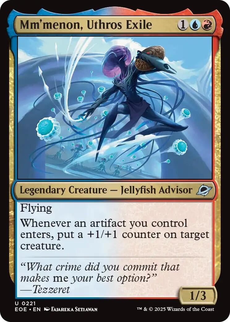 Image for Mm'menon, Uthros Exile (221) (Edge of Eternities) - Magic: The Gathering