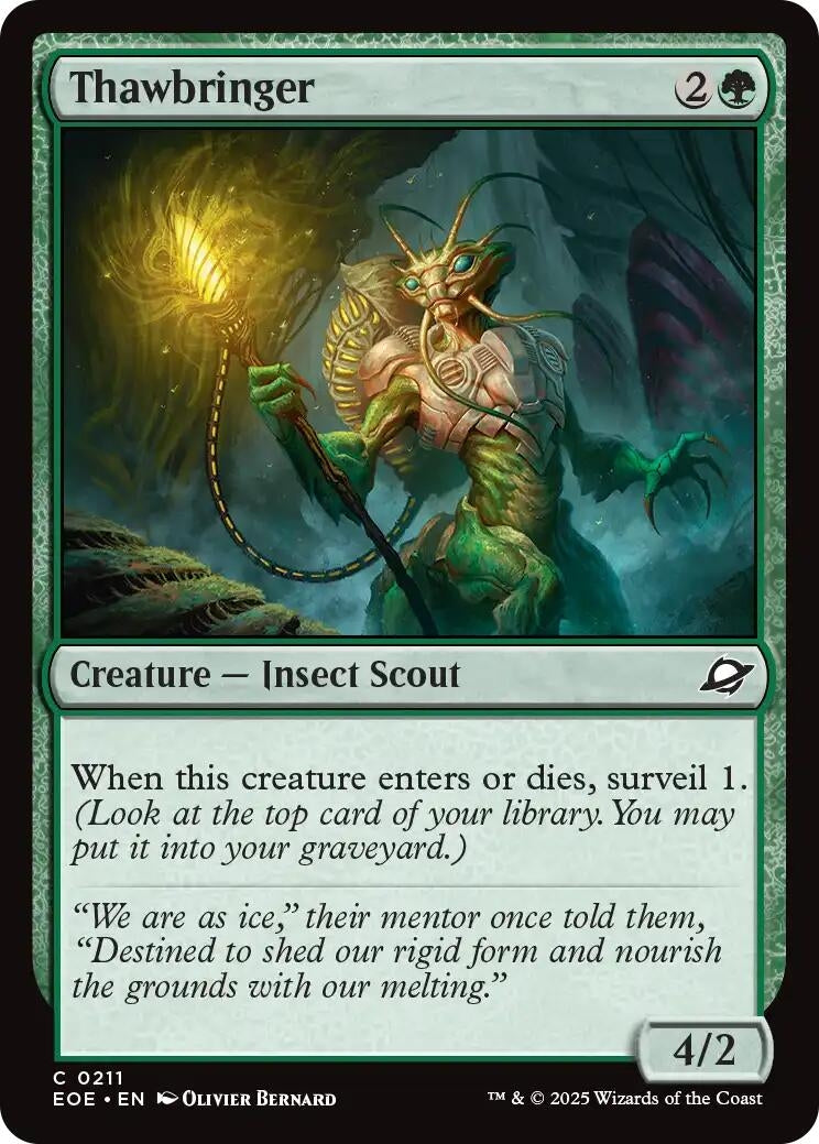 Image for Thawbringer (211) (Edge of Eternities) - Magic: The Gathering