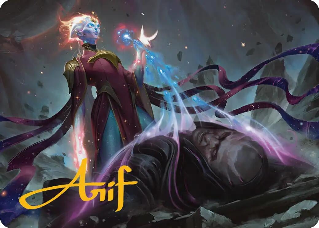 Image for Lightstall Inquisitor Art Card (Gold-Stamped Signature) (5) - Magic: The Gathering
