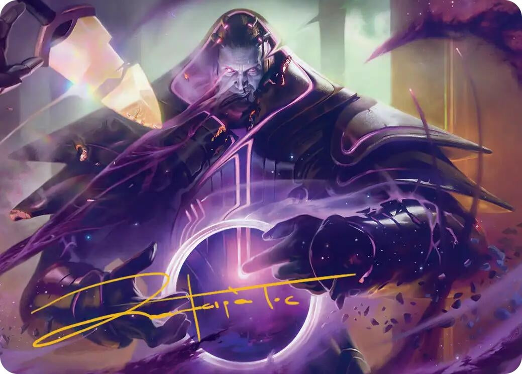 Image for Embrace Oblivion Art Card (Gold-Stamped Signature) (13) - Magic: The Gathering