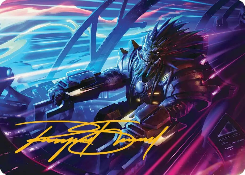 Image for Tannuk, Steadfast Second Art Card (Gold-Stamped Signature) (19) - Magic: The Gathering