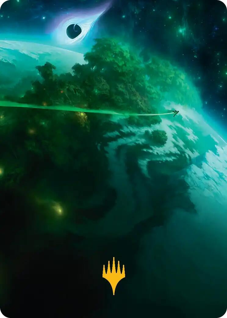 Image for Evendo, Waking Haven Art Card (Gold-Stamped Planeswalker Symbol) (30) - Magic: The Gathering