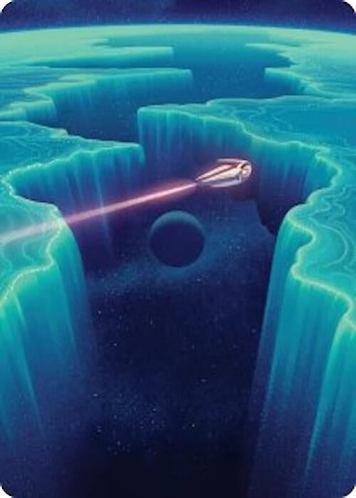 Image for Cascading Cataracts Art Card (50/54) (50) - Magic: The Gathering