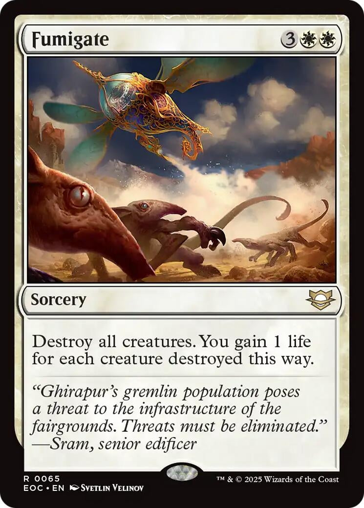 Image for Fumigate (65) - Magic: The Gathering