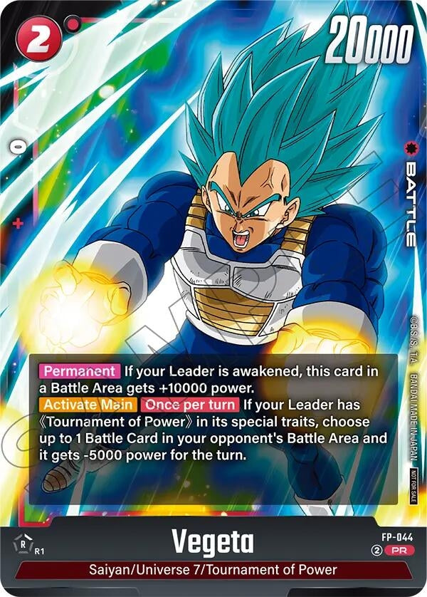 Image for Vegeta - FP-044 (Tournament Pack 07) (FP-044) - Dragon Ball Super: Fusion World