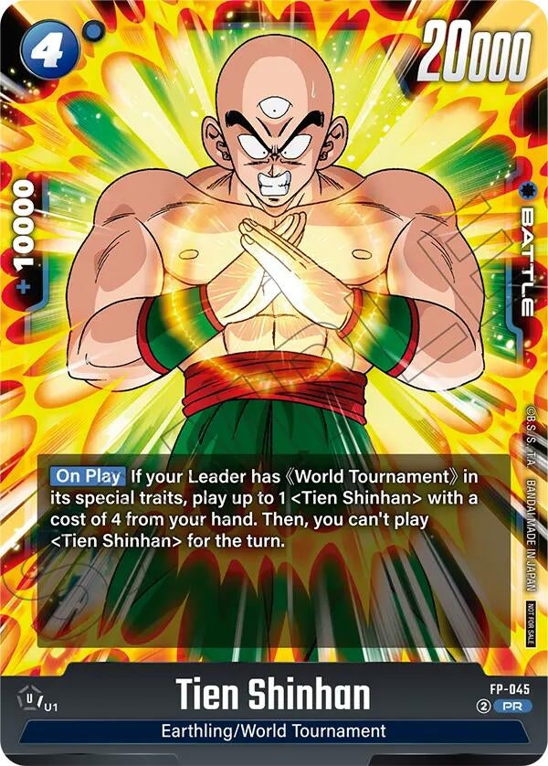 Image for Tien Shinhan - FP-045 (Tournament Pack 07) (FP-045) - Dragon Ball Super: Fusion World