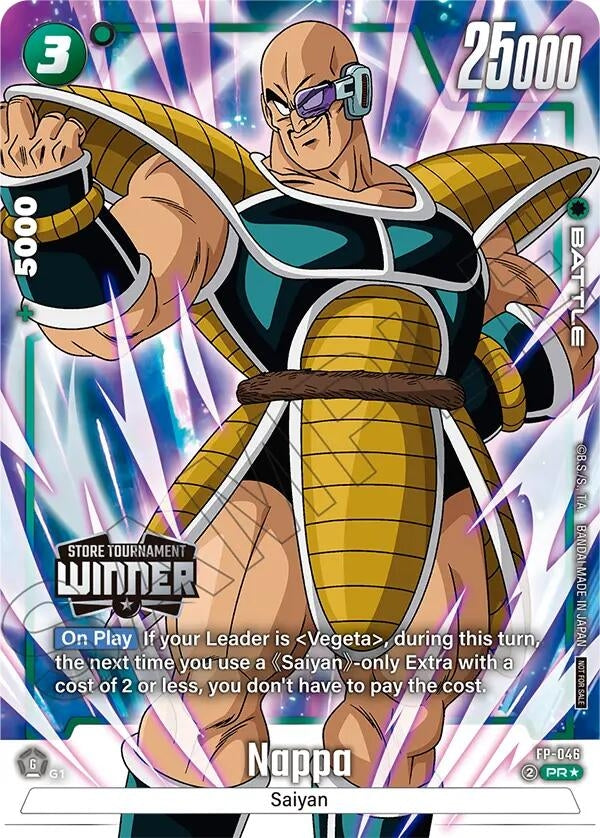 Image for Nappa - FP-046 (Tournament Pack -Winner- 07) (FP-046) - Dragon Ball Super: Fusion World