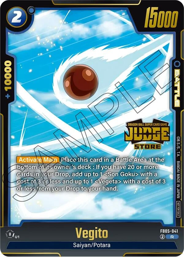 Image for Vegito (Judge Pack (Store Judge) 04) (FB05-041) - Dragon Ball Super: Fusion World