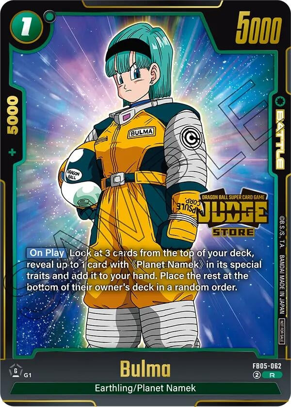 Image for Bulma (Judge Pack (Store Judge) 04) (FB05-062) - Dragon Ball Super: Fusion World