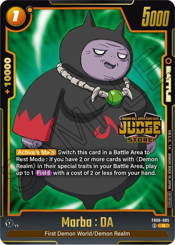 Image for Marba : DA (Judge Pack (Store Judge) 04) (FB06-085) - Dragon Ball Super: Fusion World
