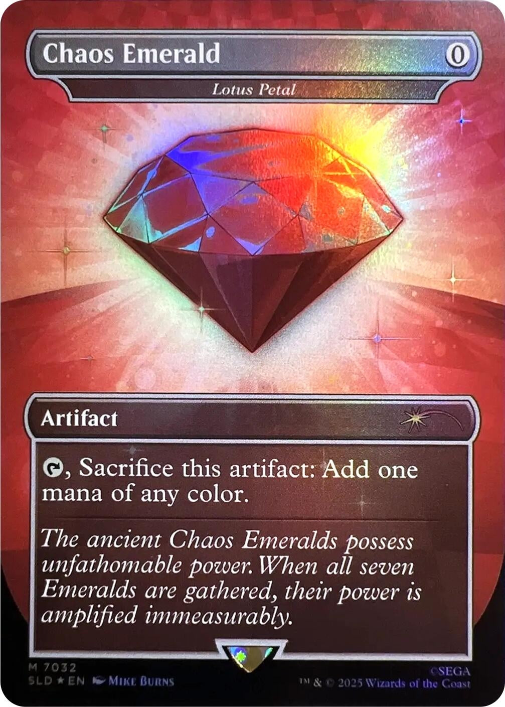 Image for Chaos Emerald - Lotus Petal (7032) (7032) - Magic: The Gathering