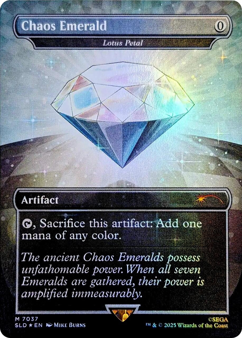 Image for Chaos Emerald - Lotus Petal (7037) (7037) - Magic: The Gathering