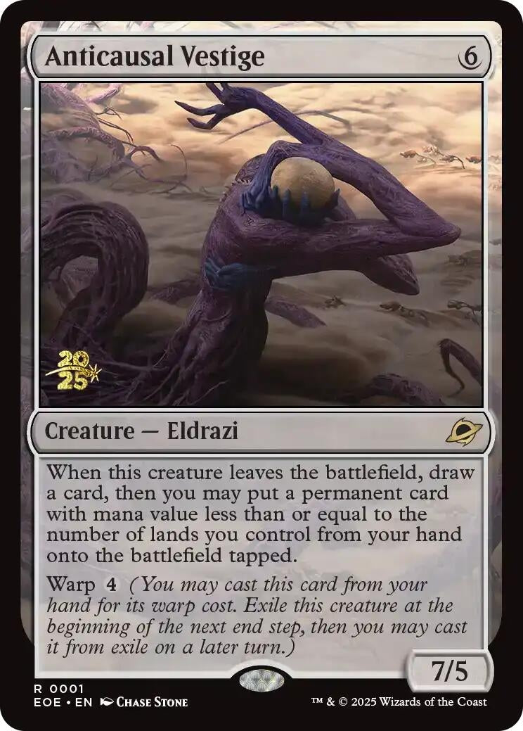 Anticausal Vestige (1) (Prerelease Cards)