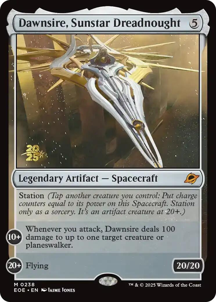 Image for Dawnsire, Sunstar Dreadnought (238) - Magic: The Gathering