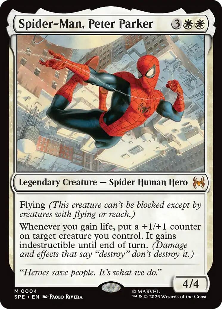 Image for Spider-Man, Peter Parker (4) - Magic: The Gathering