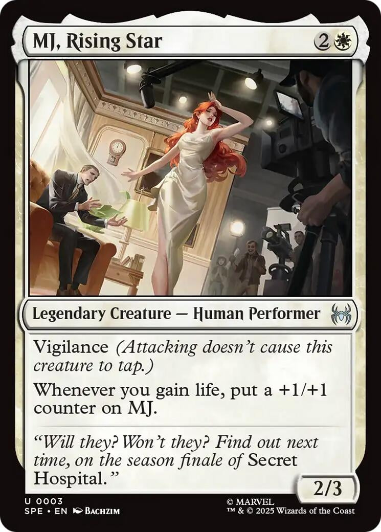 Image for MJ, Rising Star (3) - Magic: The Gathering