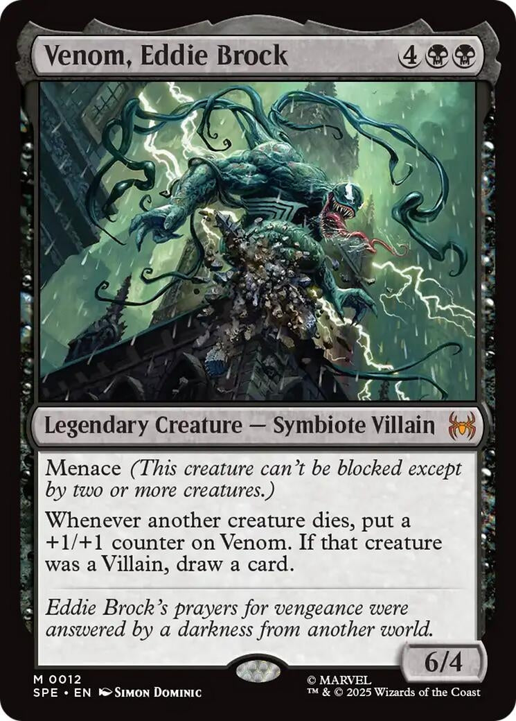 Image for Venom, Eddie Brock (12) - Magic: The Gathering