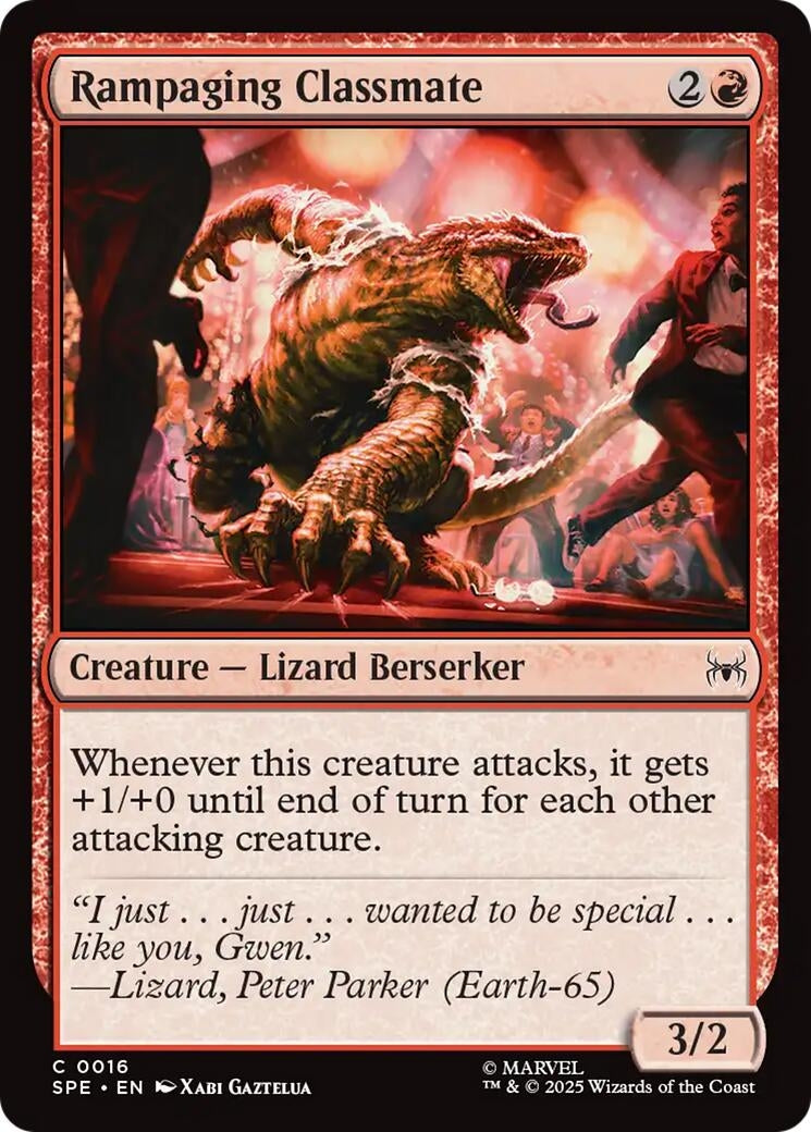 Image for Rampaging Classmate (16) - Magic: The Gathering