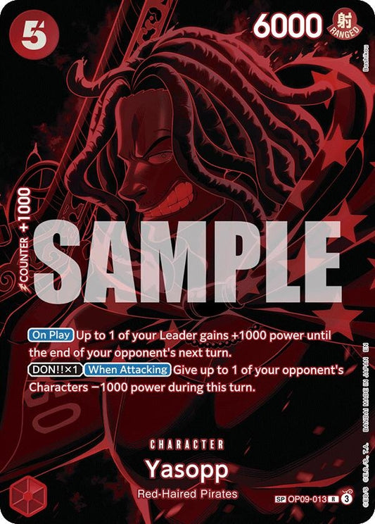 Image for Yasopp (SP) (OP09-013) (Legacy of the Master) - One Piece Card Game