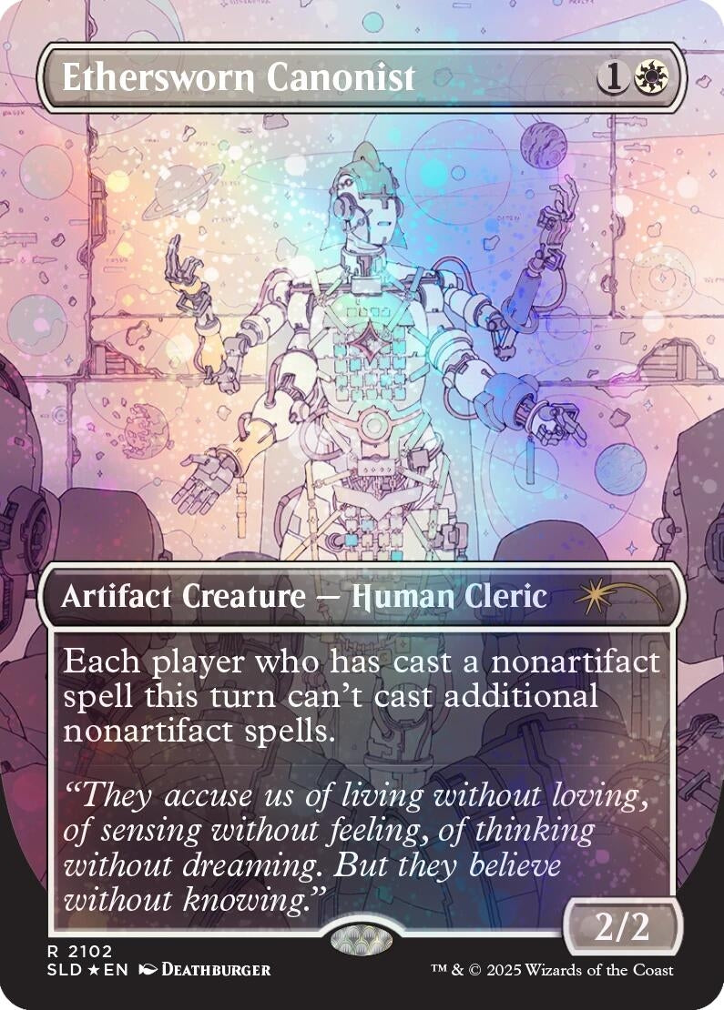 Image for Ethersworn Canonist (Galaxy Foil) (2102) - Magic: The Gathering