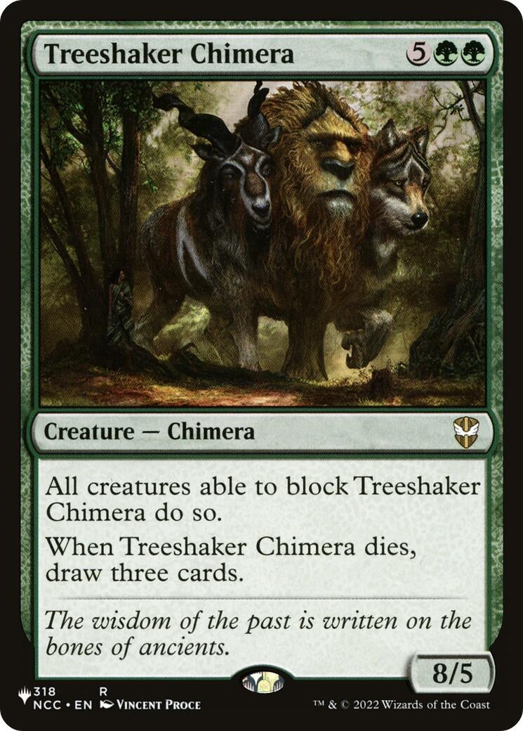 Image for Treeshaker Chimera (318) - Magic: The Gathering