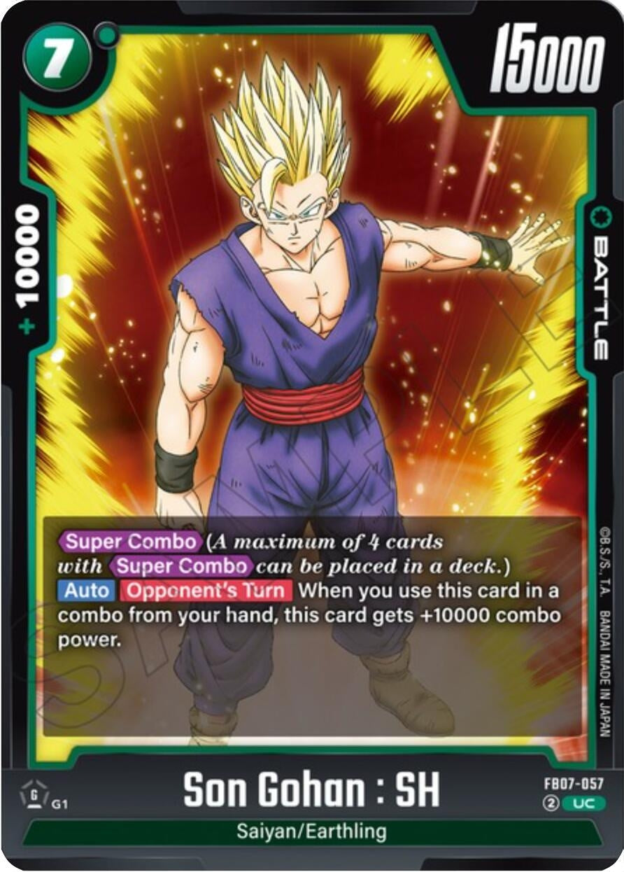 Image for Son Gohan : SH - FB07-057 (FB07-057) (Wish For Shenron) - Dragon Ball Super: Fusion World