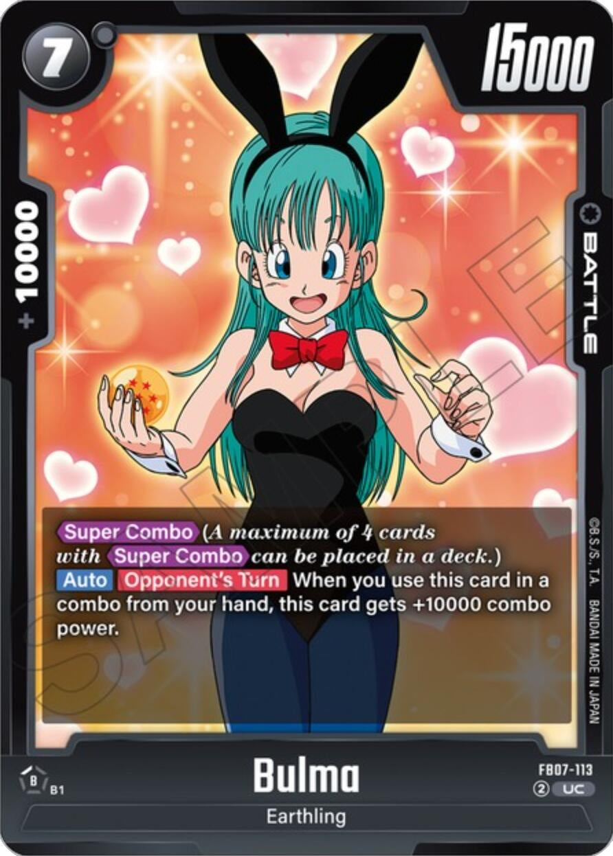 Image for Bulma - FB07-113 (FB07-113) (Wish For Shenron) - Dragon Ball Super: Fusion World