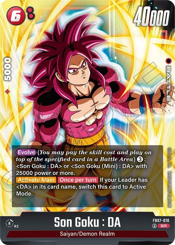 Image for Son Goku : DA - FB07-010 (FB07-010) (Wish For Shenron) - Dragon Ball Super: Fusion World