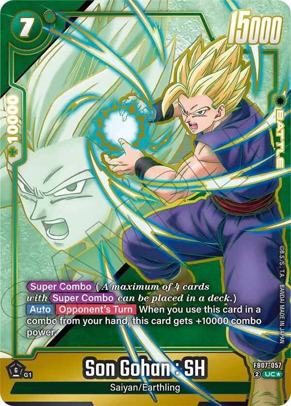 Image for Son Gohan : SH - FB07-057 (Alternate Art) (FB07-057) (Wish For Shenron) - Dragon Ball Super: Fusion World