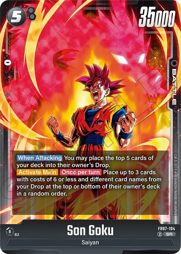 Image for Son Goku - FB07-104 (FB07-104) (Wish For Shenron) - Dragon Ball Super: Fusion World