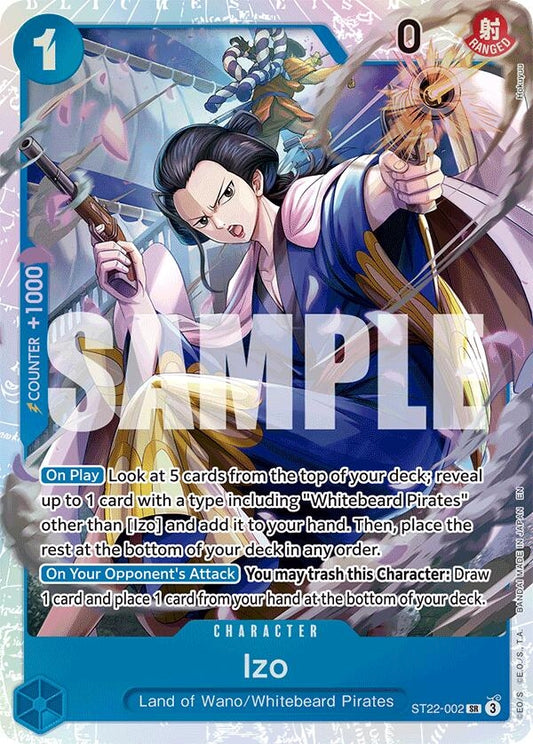 Image for Izo (ST22-002) (Starter Deck 22: Ace & Newgate) - One Piece Card Game