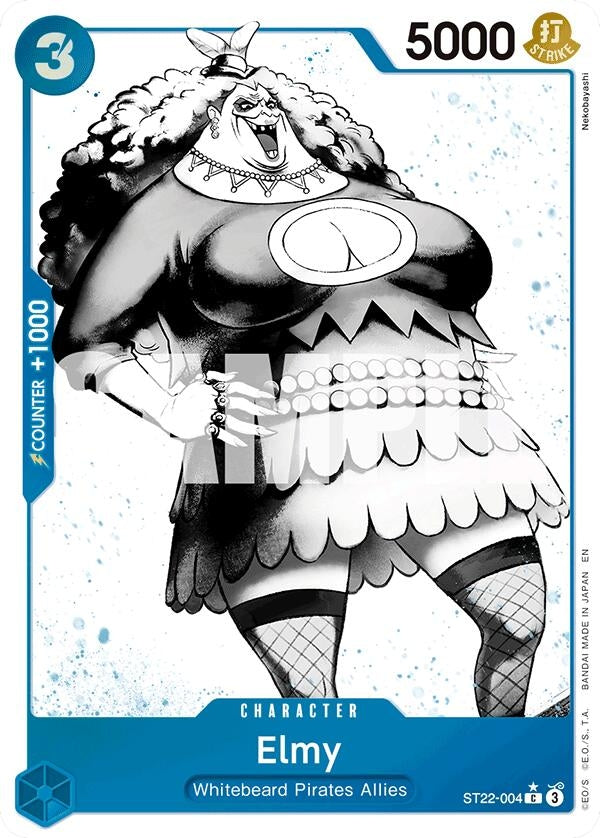 Image for Elmy (Parallel) (ST22-004) (Starter Deck 22: Ace & Newgate) - One Piece Card Game