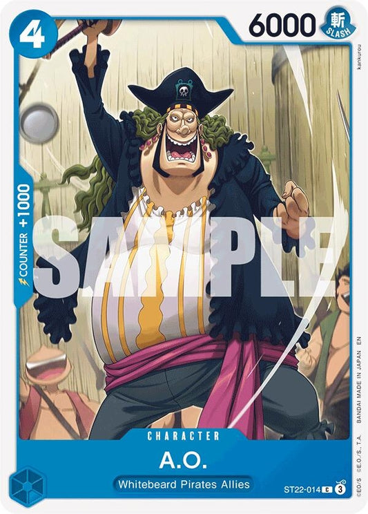 Image for A.O. (ST22-014) (Starter Deck 22: Ace & Newgate) - One Piece Card Game