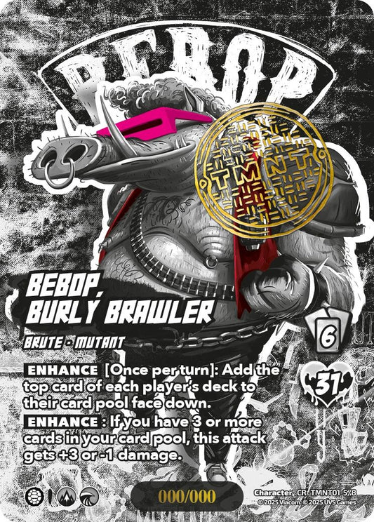 Image for Bebop, Burly Brawler (Serial Numbered) (TMNT01 5/8) (Teenage Mutant Ninja Turtles) - UniVersus