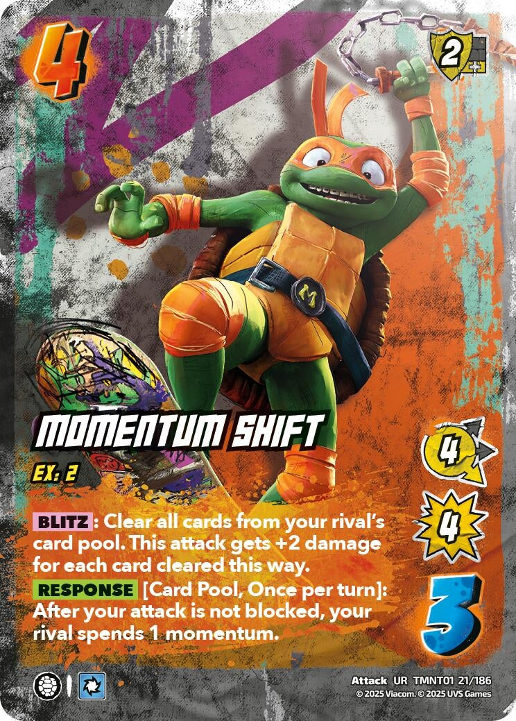 Image for Momentum Shift (TMNT01 21/186) (Teenage Mutant Ninja Turtles) - UniVersus