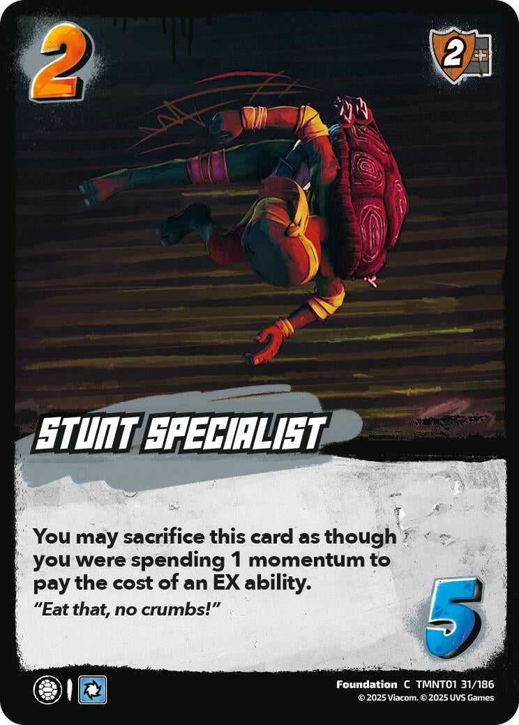 Image for Stunt Specialist (TMNT01 31/186) (Teenage Mutant Ninja Turtles) - UniVersus