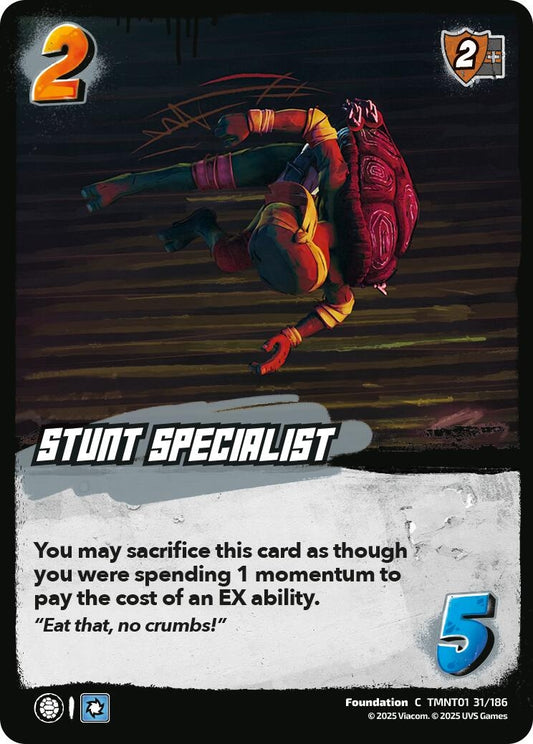 Image for Stunt Specialist (TMNT01 31/186) (Teenage Mutant Ninja Turtles) - UniVersus