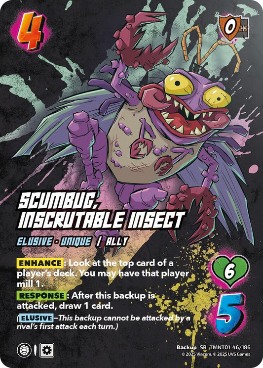 Image for Scumbug, Inscrutable Insect (TMNT01 46/186) (Teenage Mutant Ninja Turtles) - UniVersus