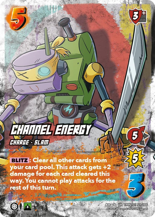 Image for Channel Energy (TMNT01 57/186) (Teenage Mutant Ninja Turtles) - UniVersus