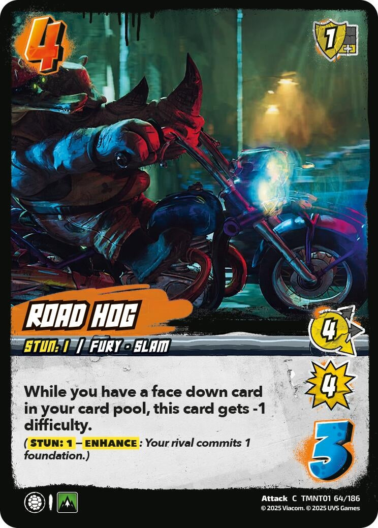 Image for Road Hog (TMNT01 64/186) (Teenage Mutant Ninja Turtles) - UniVersus
