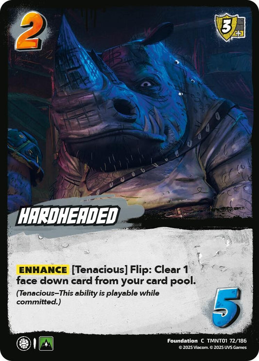 Image for Hardheaded (TMNT01 72/186) (Teenage Mutant Ninja Turtles) - UniVersus