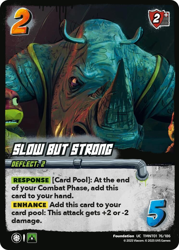 Image for Slow but Strong (TMNT01 76/186) (Teenage Mutant Ninja Turtles) - UniVersus