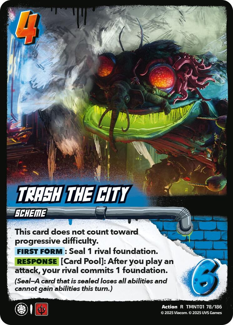 Image for Trash the City (TMNT01 78/186) (Teenage Mutant Ninja Turtles) - UniVersus